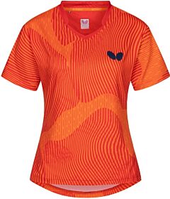 Butterfly Shirt Kariya Rouge Dame