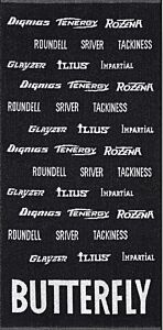 Butterfly Essuie Handa Noir 